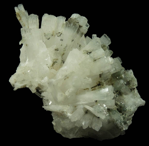 Natrolite over Apophyllite from Millington Quarry, Bernards Township, Somerset County, New Jersey