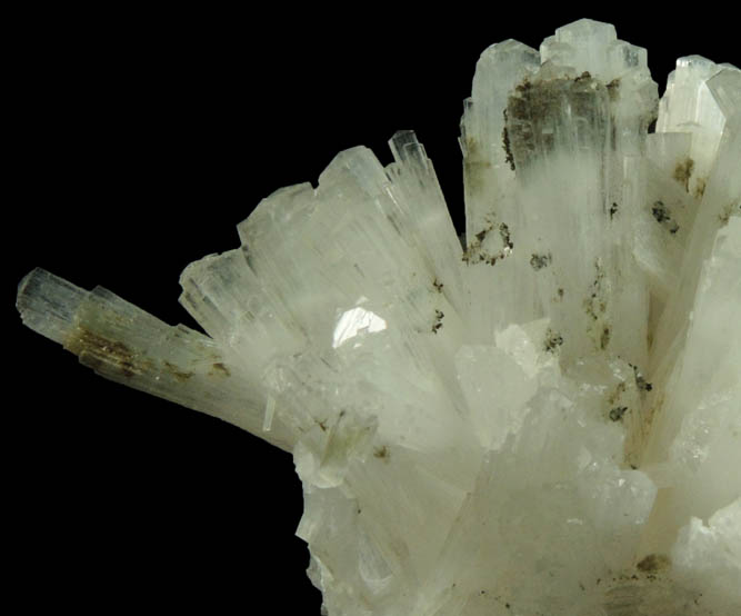 Natrolite over Apophyllite from Millington Quarry, Bernards Township, Somerset County, New Jersey