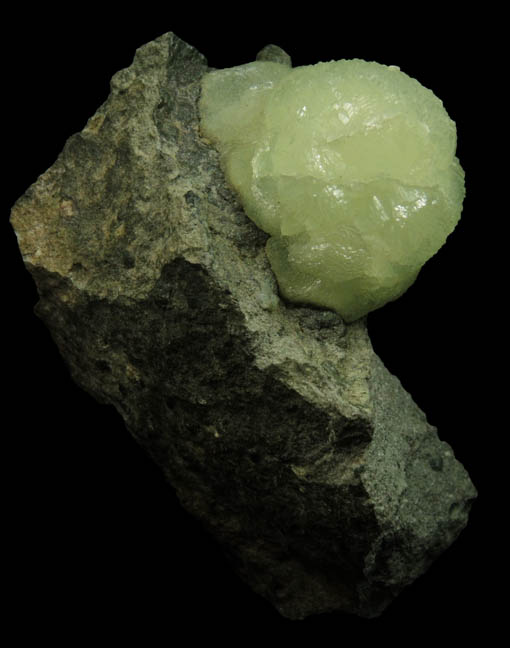 Prehnite from Millington Quarry, Bernards Township, Somerset County, New Jersey