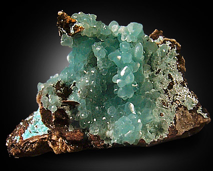 Smithsonite with Aurichalcite from Kelly Mine, Magdalena District, Socorro County, New Mexico