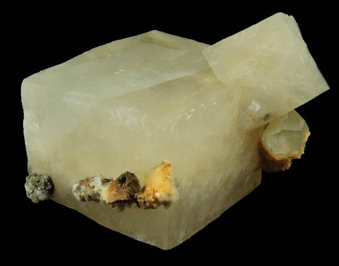 Calcite (pseudocubic habit) from Millington Quarry, Bernards Township, Somerset County, New Jersey