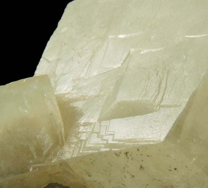 Calcite (pseudocubic habit) from Millington Quarry, Bernards Township, Somerset County, New Jersey