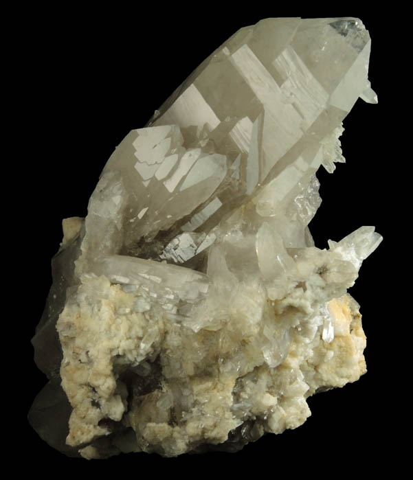 Quartz var. Smoky Quartz from North Moat Mountain, Bartlett, Carroll County, New Hampshire