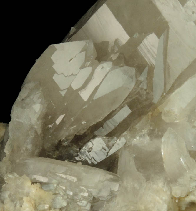 Quartz var. Smoky Quartz from North Moat Mountain, Bartlett, Carroll County, New Hampshire