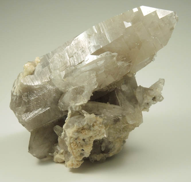 Quartz var. Smoky Quartz from North Moat Mountain, Bartlett, Carroll County, New Hampshire