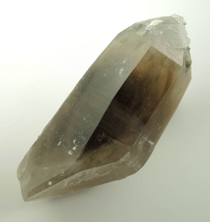 Quartz var. Smoky Quartz (doubly terminated crystal) from North Moat Mountain, Bartlett, Carroll County, New Hampshire