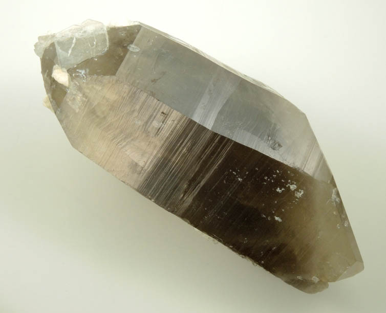 Quartz var. Smoky Quartz (doubly terminated crystal) from North Moat Mountain, Bartlett, Carroll County, New Hampshire