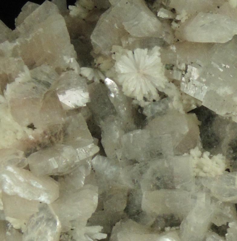 Heulandite with Laumontite from Upper New Street Quarry, Paterson, Passaic County, New Jersey