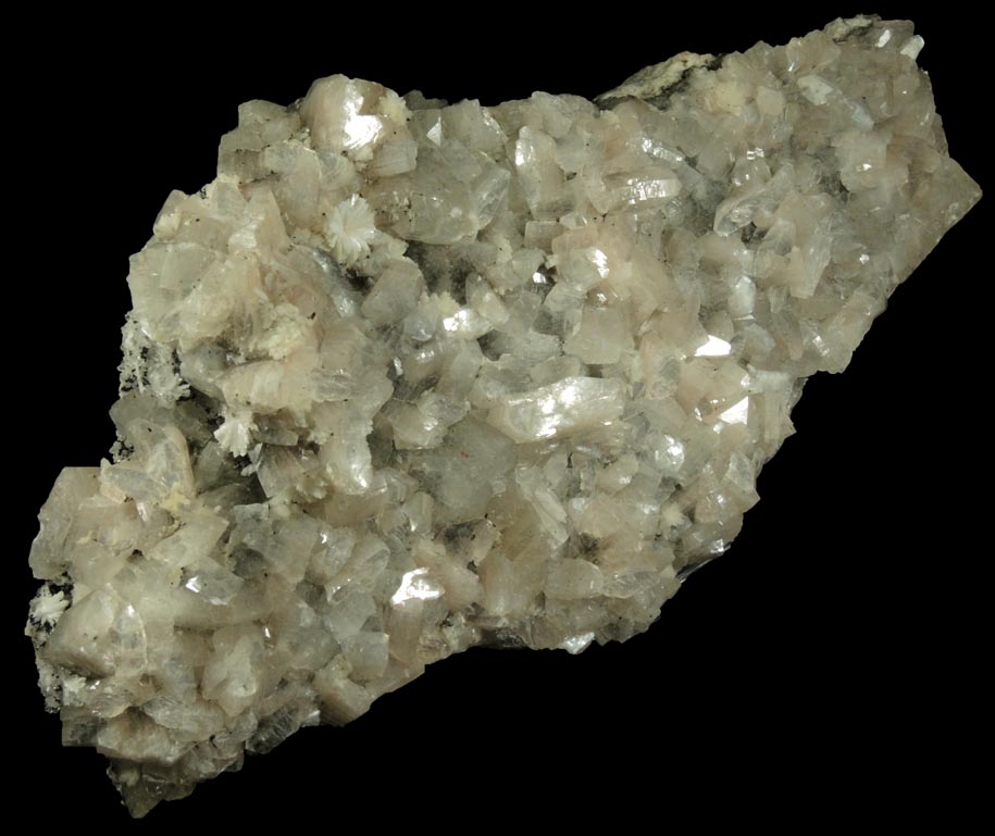 Heulandite with Laumontite from Upper New Street Quarry, Paterson, Passaic County, New Jersey