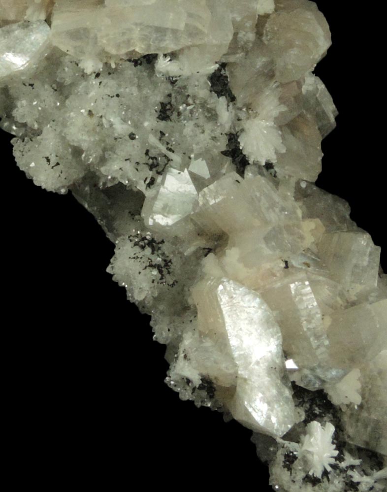 Heulandite with Laumontite from Upper New Street Quarry, Paterson, Passaic County, New Jersey