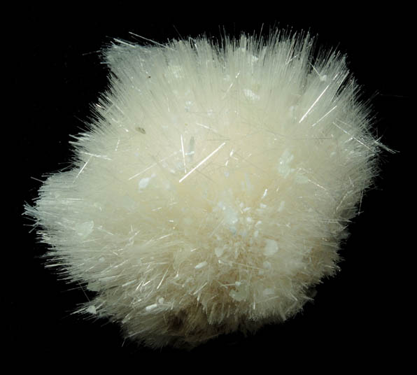 Natrolite (with Calcite?) from Upper New Street Quarry, Paterson, Passaic County, New Jersey