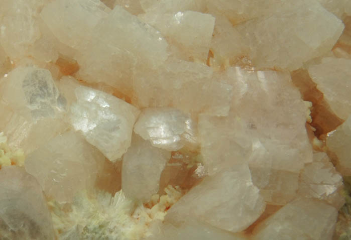 Heulandite over Laumontite from Upper New Street Quarry, Paterson, Passaic County, New Jersey