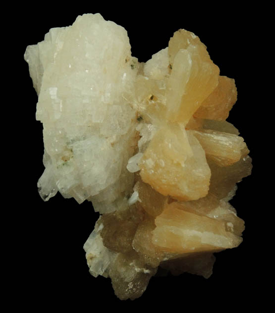 Heulandite and Stilbite from Upper New Street Quarry, Paterson, Passaic County, New Jersey