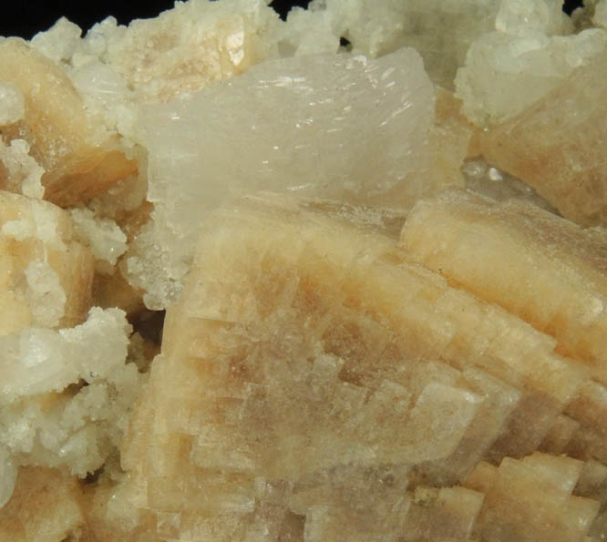 Chabazite and Heulandite from Upper New Street Quarry, Paterson, Passaic County, New Jersey