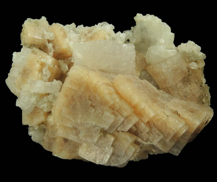 Chabazite and Heulandite from Upper New Street Quarry, Paterson, Passaic County, New Jersey