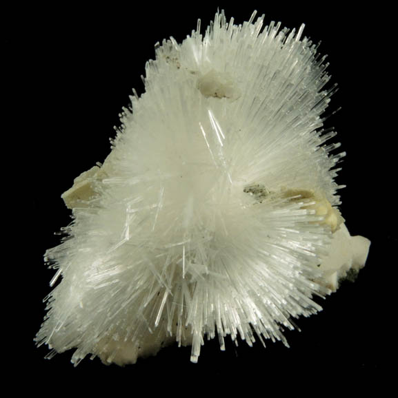 Natrolite from Upper New Street Quarry, Paterson, Passaic County, New Jersey