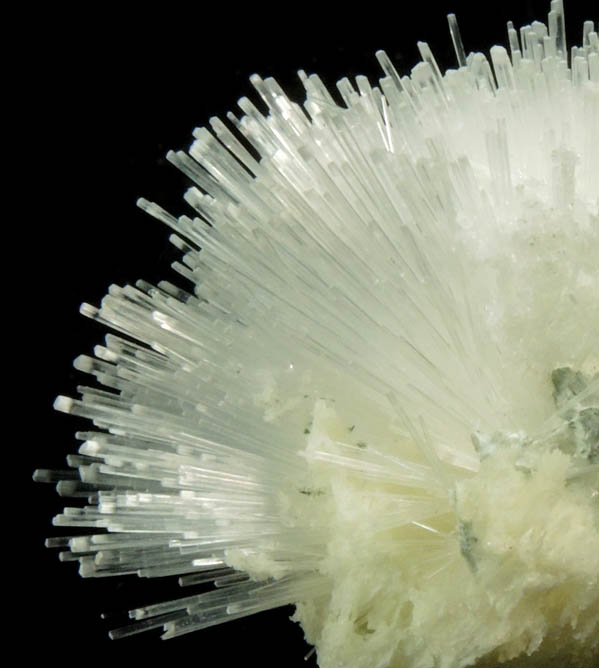 Natrolite from Upper New Street Quarry, Paterson, Passaic County, New Jersey