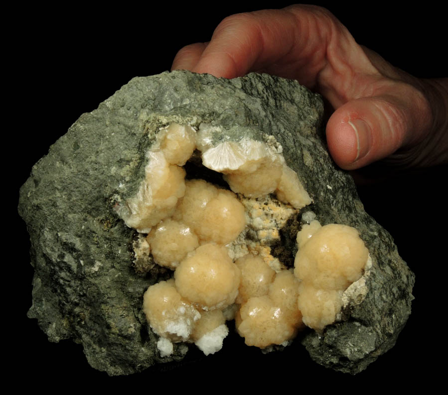 Stilbite from Millington Quarry, Bernards Township, Somerset County, New Jersey