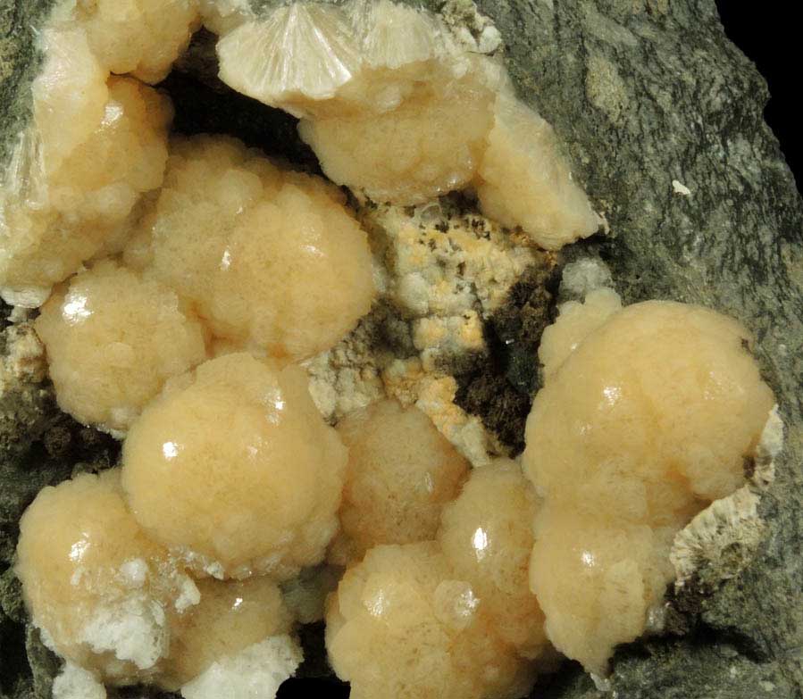 Stilbite from Millington Quarry, Bernards Township, Somerset County, New Jersey