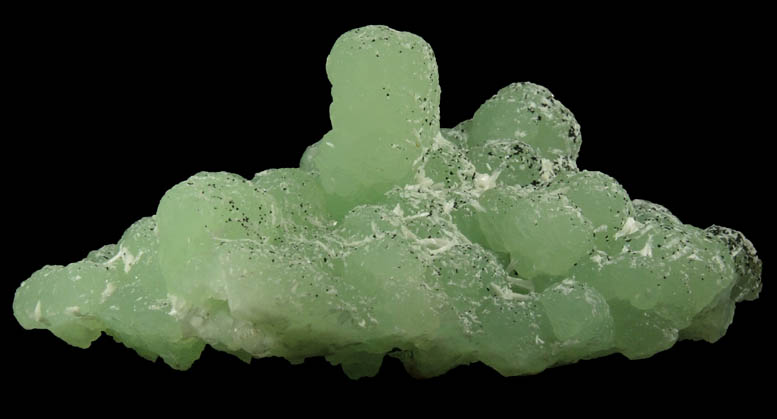 Prehnite pseudomorphs after Anhydrite with Chamosite and Laumontite from Upper New Street Quarry, Paterson, Passaic County, New Jersey