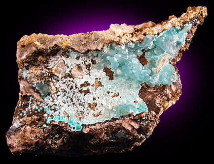 Smithsonite with Aurichalcite from Kelly Mine, Magdalena District, Socorro County, New Mexico