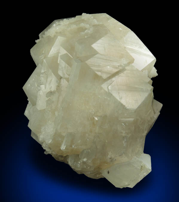 Apophyllite (floater compound crystal group) from Upper New Street Quarry, Paterson, Passaic County, New Jersey