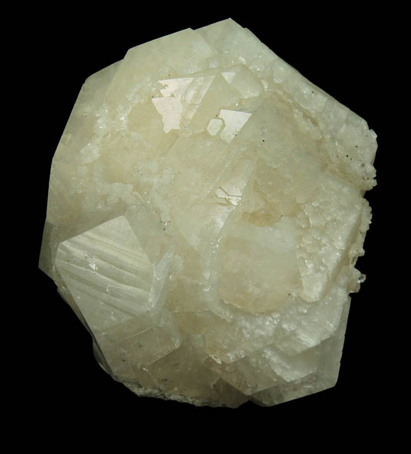 Apophyllite (floater compound crystal group) from Upper New Street Quarry, Paterson, Passaic County, New Jersey