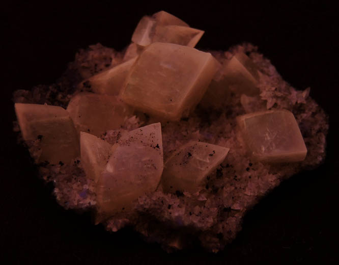 Calcite with Goethite from Millington Quarry, Bernards Township, Somerset County, New Jersey