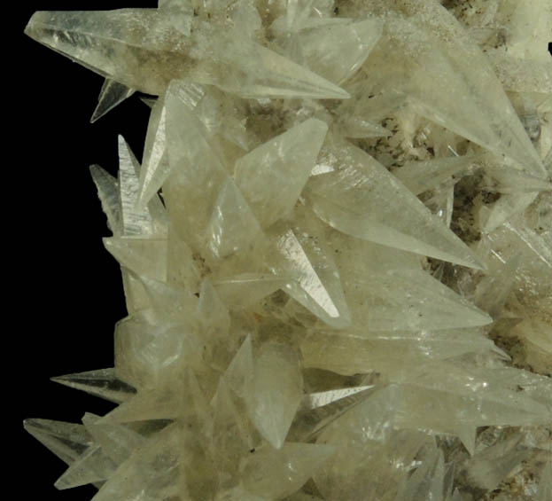 Calcite on Datolite from Millington Quarry, Bernards Township, Somerset County, New Jersey