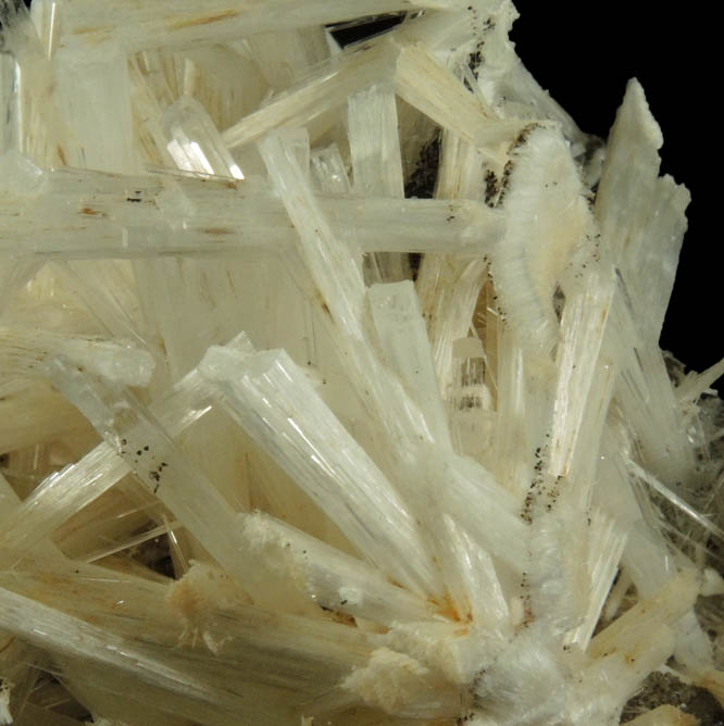 Natrolite over Pectolite from Millington Quarry, Bernards Township, Somerset County, New Jersey