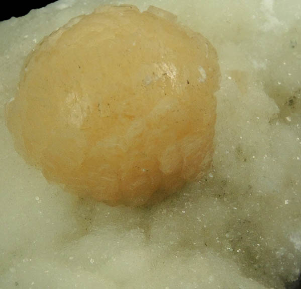 Stilbite and Apophyllite over Datolite from Millington Quarry, Bernards Township, Somerset County, New Jersey