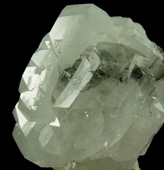 Apophyllite with Chlorite inclusions from Millington Quarry, Bernards Township, Somerset County, New Jersey