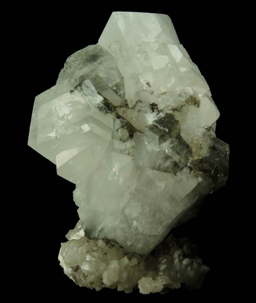 Apophyllite with Chlorite inclusions from Millington Quarry, Bernards Township, Somerset County, New Jersey