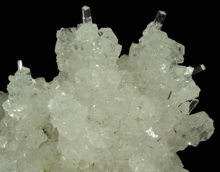 Apophyllite on Natrolite from Millington Quarry, Bernards Township, Somerset County, New Jersey