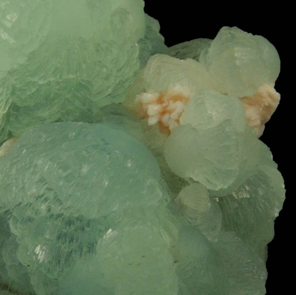 Prehnite with Albite and Chlorite from Millington Quarry, Bernards Township, Somerset County, New Jersey