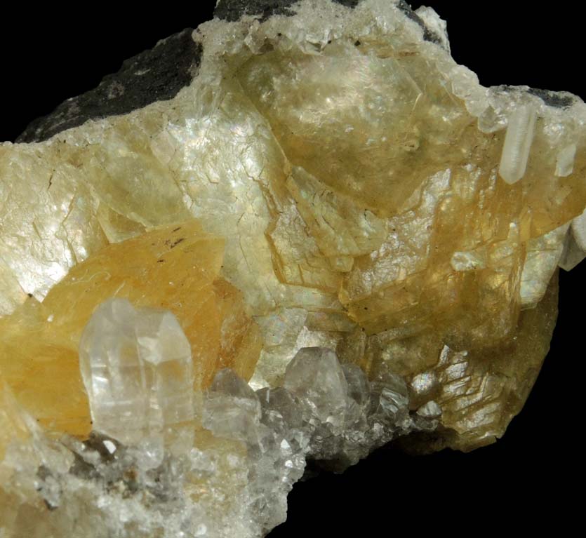 Brucite with Quartz from N'Chwaning II Mine, Kalahari Manganese Field, Northern Cape Province, South Africa