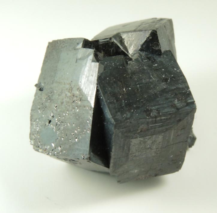 Magnetite (rare cubic and tetrahexahedral crystal form) from ZCA Mine No. 4, Fowler Ore Body, 2500' Level, Balmat, St. Lawrence County, New York