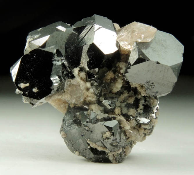 Bixbyite with Topaz from Thomas Range, Juab County, Utah