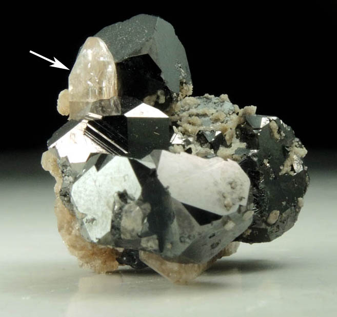 Bixbyite with Topaz from Thomas Range, Juab County, Utah