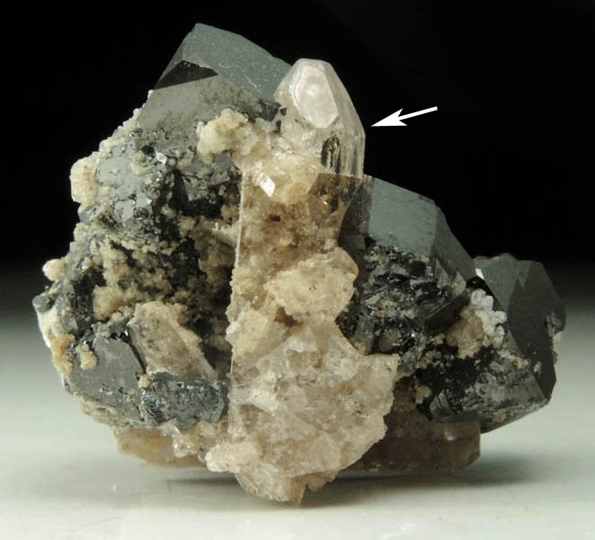 Bixbyite with Topaz from Thomas Range, Juab County, Utah