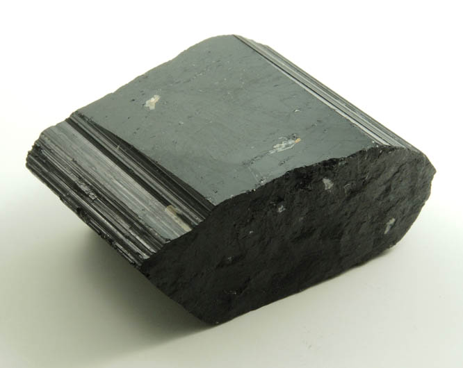 Schorl Tourmaline from Bald Mountain road cut, 9200' elevation, north of Idaho Springs, Clear Creek County, Colorado