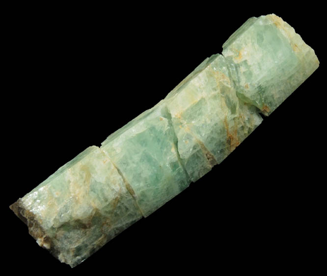 Beryl var. Aquamarine from north ridge of Long Hill, Haddam, Middlesex County, Connecticut