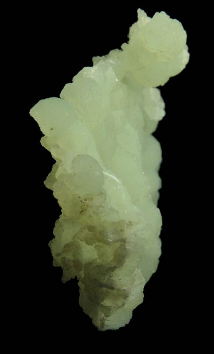 Prehnite with minor Laumontite from Upper New Street Quarry, Paterson, Passaic County, New Jersey