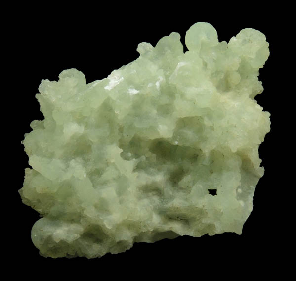 Prehnite with minor Laumontite from Upper New Street Quarry, Paterson, Passaic County, New Jersey