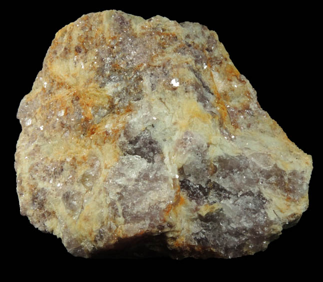 Lepidolite with Albite from Haddam Neck, Middlesex County, Connecticut