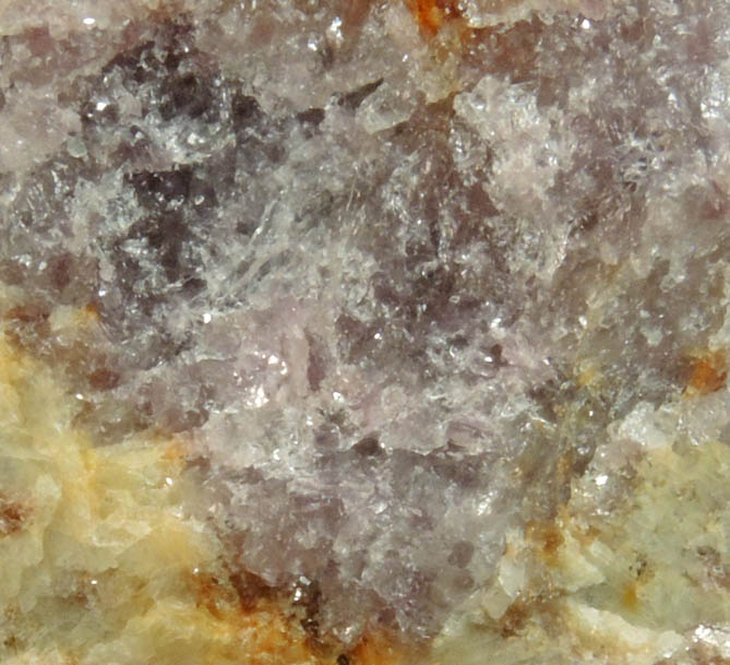 Lepidolite with Albite from Haddam Neck, Middlesex County, Connecticut