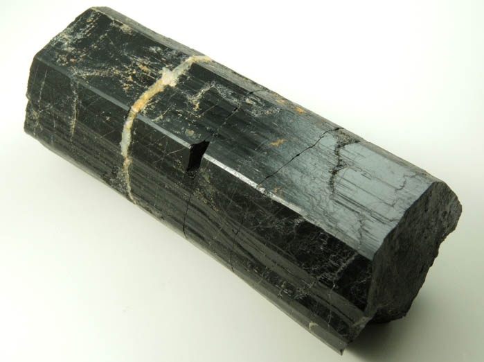 Schorl Tourmaline from Bald Mountain road cut, 9200' elevation, north of Idaho Springs, Clear Creek County, Colorado