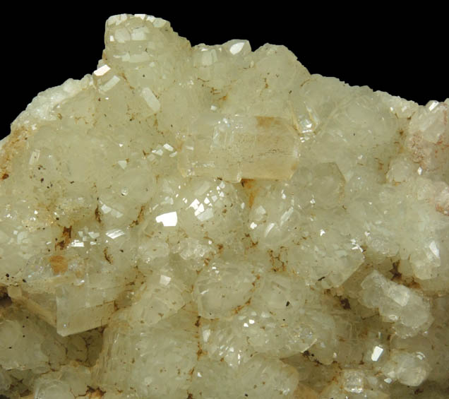 Apophyllite on Datolite from Millington Quarry, Bernards Township, Somerset County, New Jersey