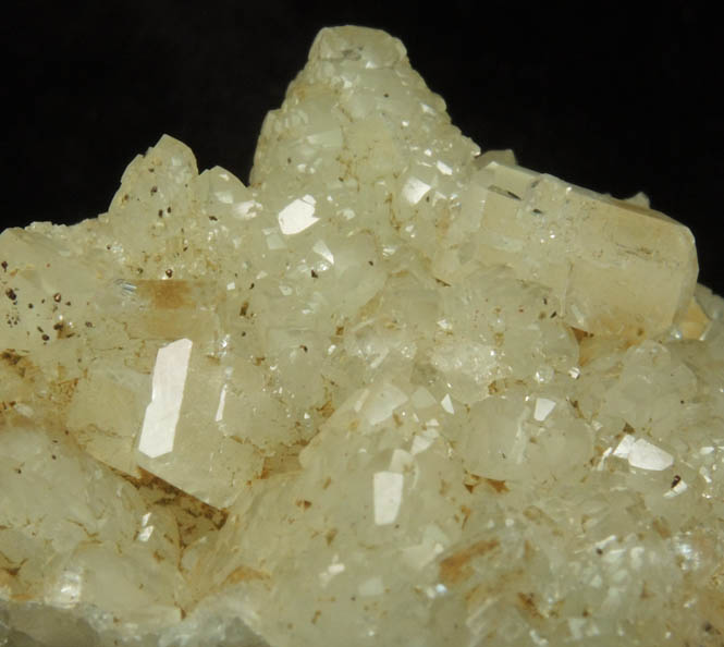 Apophyllite on Datolite from Millington Quarry, Bernards Township, Somerset County, New Jersey