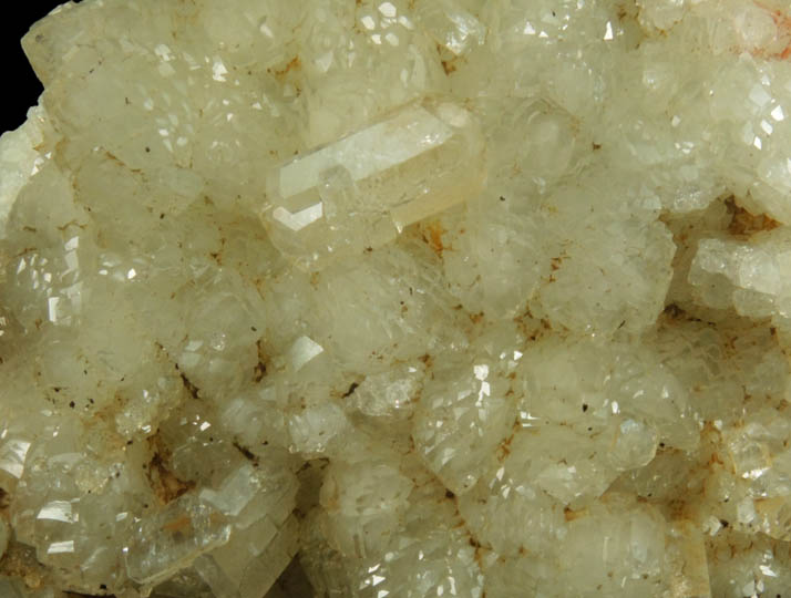 Apophyllite on Datolite from Millington Quarry, Bernards Township, Somerset County, New Jersey